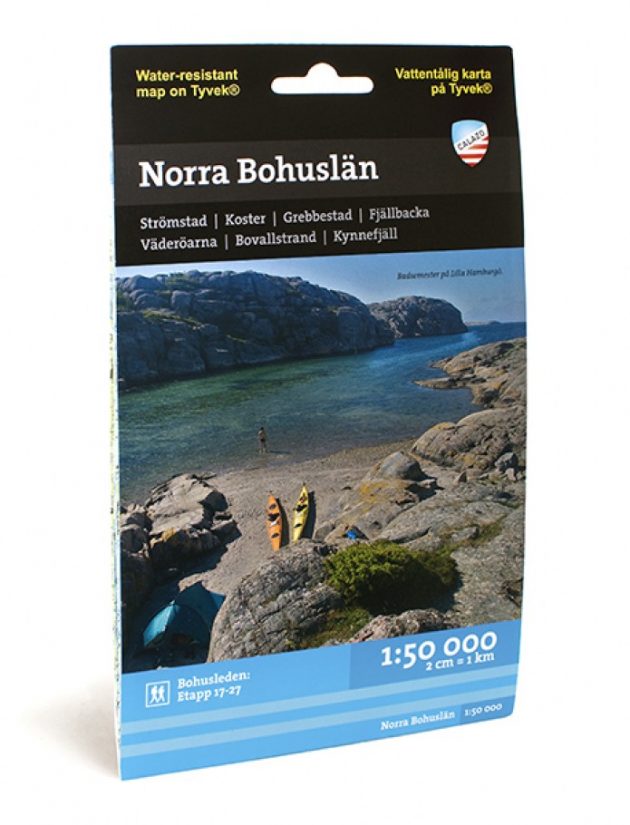 Karta Norra Bohuslän - Kajak & Uteliv - Skala 1:50 000 ...