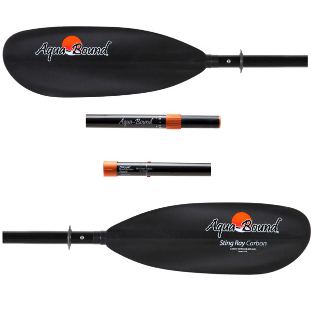 aqua-bound-carbon-fiber-paddle-paddles-carbon-kayak-paddle-aquabound-manta-ray-vs-stingray