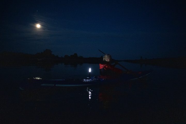 fullmåne i kajak